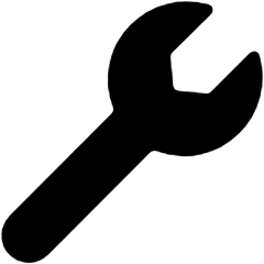 Wrench Icon from Ultimate Bold Set