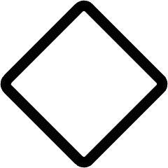 Diamond Shape Icon from Ultimate Regular Set