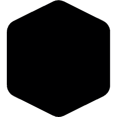 Hexagon 1 Icon from Ultimate Bold Set