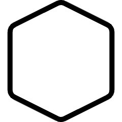 Hexagon 1 Icon from Ultimate Light Set