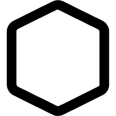 Hexagon 2 Icon from Ultimate Bold Set