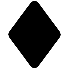 Rhombus Vertical Shape Icon from Ultimate Bold Set