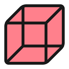 Shape Cube Icon from Ultimate Colors Set