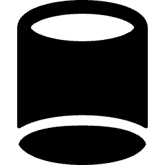 Shape Cylinder Alternate Icon from Ultimate Bold Set