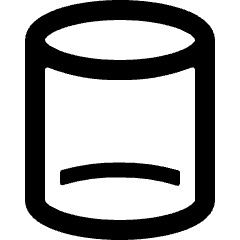 Shape Cylinder Icon from Ultimate Bold Set