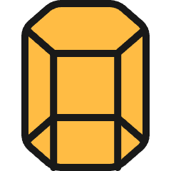 Shape Rhomboid Icon from Ultimate Colors Set