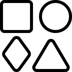 Shapes Icon from Ultimate Light Set