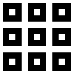 Application Drawer Icon from Sharp Line Set