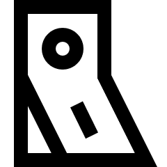 Button Power Switch Off Icon from Sharp Line Set