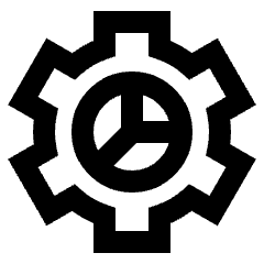 Cog 2 Icon from Sharp Line Set