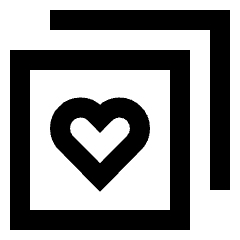 Custom Feeds Like Favorite Icon from Sharp Line Set