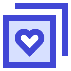 Custom Feeds Like Favorite Icon from Sharp Duo Set
