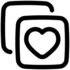 Custom Feeds Like Favorite Icon from Plump Line Set