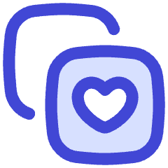 Custom Feeds Like Favorite Icon from Flex Duo Set