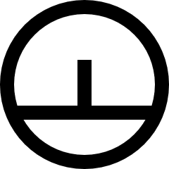 Dashboard Gauge Medium 1 Icon from Sharp Line Set