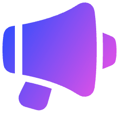 Mega Phone 2 Icon from Plump Gradient Set
