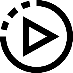 Live Video Icon from Sharp Line Set