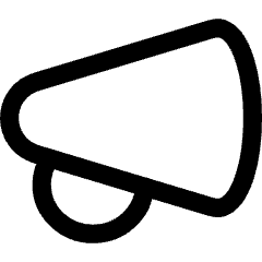 Megaphone 1 Icon from Flex Line Set