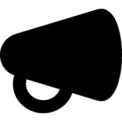 Megaphone 1 Icon from Flex Solid Set