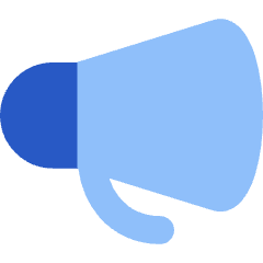 Megaphone 2 Icon from Flex Flat Set