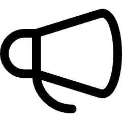 Megaphone 2 Icon from Flex Line Set