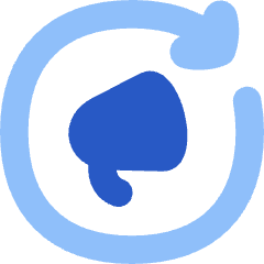 Megaphone Refresh Icon from Flex Flat Set