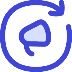 Megaphone Refresh Icon from Flex Duo Set