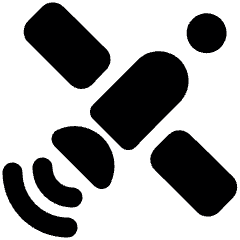 Satellite 1 Icon from Ultimate Bold Set