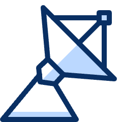 Satellite Dish Icon from Cyber Duotone Set