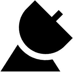 Satellite Dish Icon from Sharp Solid Set