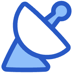 Satellite Dish Icon from Plump Duo Set