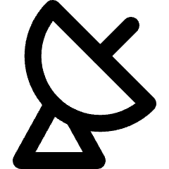 Satellite Icon from Micro Line Set