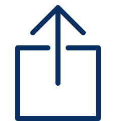 Share Box Icon from Cyber Line Set