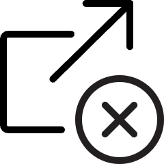 Share External Link Delete Icon from Ultimate Light Set