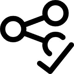 Share Link Approved Icon from Core Line Set