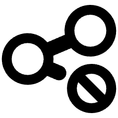 Share Link Block Icon from Plump Remix Set
