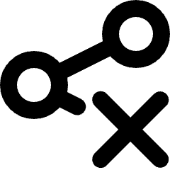 Share Link Disabled Icon from Micro Line Set