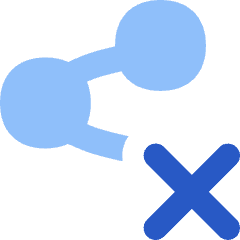 Share Link Disabled Icon from Flex Flat Set