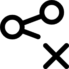 Share Link Disabled Icon from Core Line Set