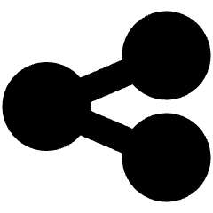 Share Link Icon from Plump Solid Set