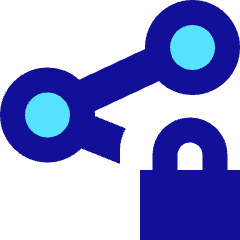 Share Link Lock Icon from Sharp Pop Set