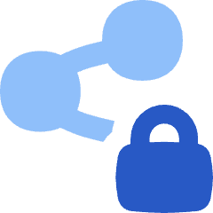 Share Link Lock Icon from Flex Flat Set