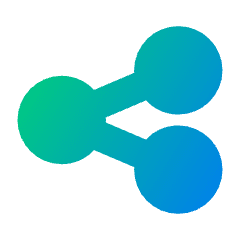 Share Link Solo Icon from Plump Gradient Set