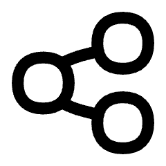 Share Link Solo Icon from Flex Line Set
