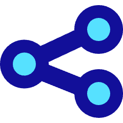 Share Link Icon from Sharp Pop Set