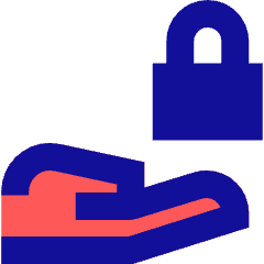 Share Lock Icon from Sharp Pop Set