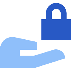 Share Lock Icon from Sharp Flat Set