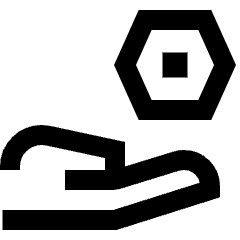 Share Setting Bolt Icon from Sharp Line Set