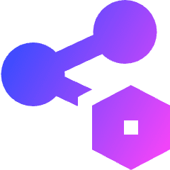 Share Setting Bolt Nut Icon from Sharp Gradient Set