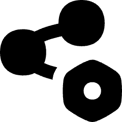 Share Setting Bolt Nut Icon from Flex Solid Set